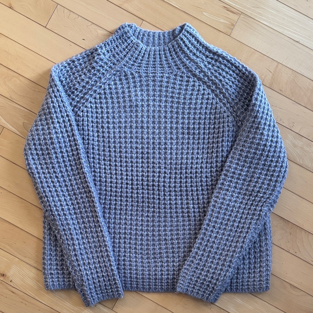 Simons Contemporaire Shaker Knit Mauve Sweater